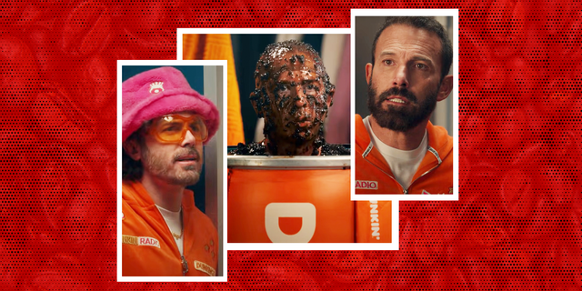 casey affleck ben affleck jeremy strong dunkin ad superbowl