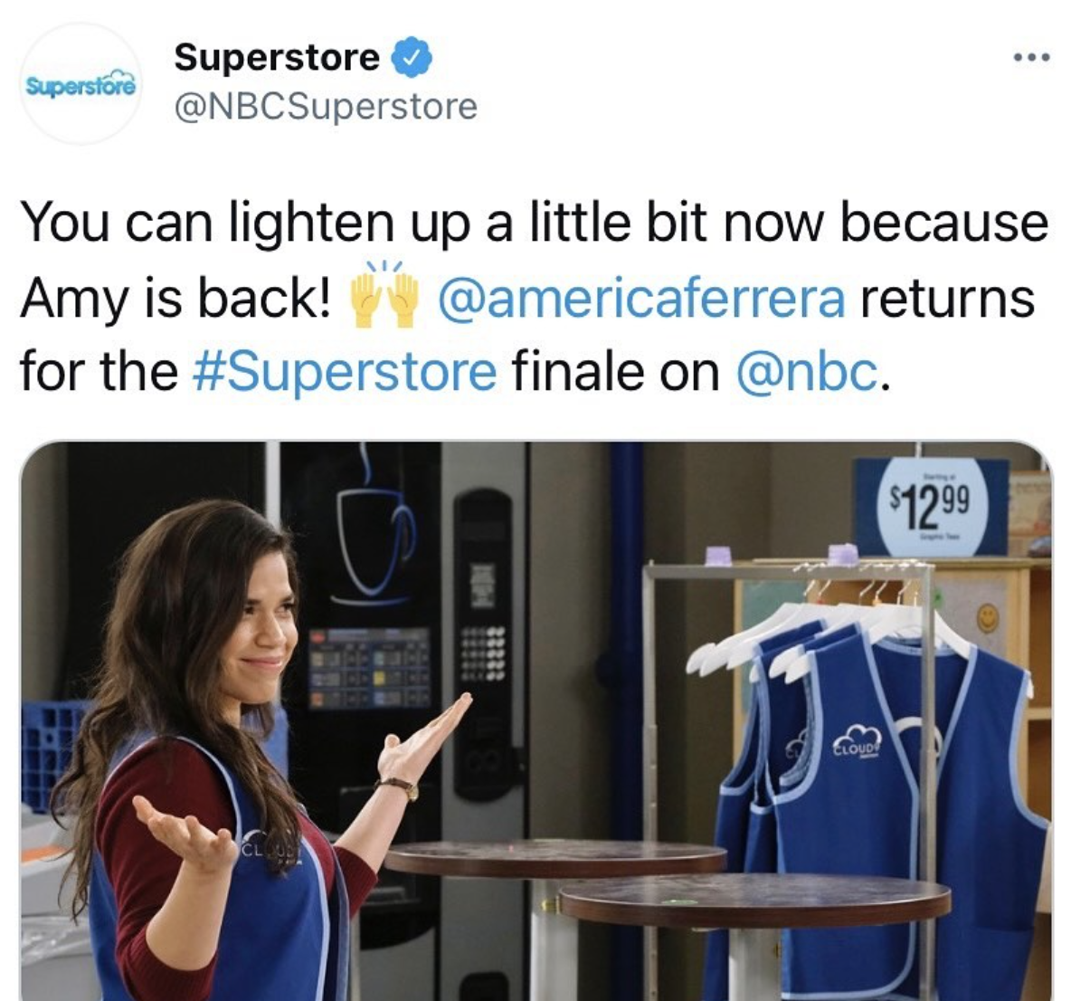 Superstore star confirms next project following series finale