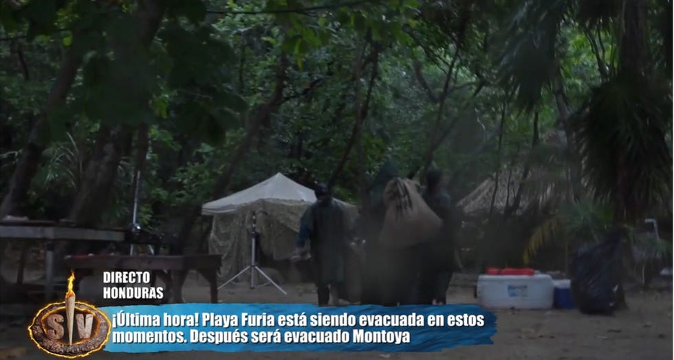 los concursantes de supervivientes 2025 son evacuados ante un fuerte temporal