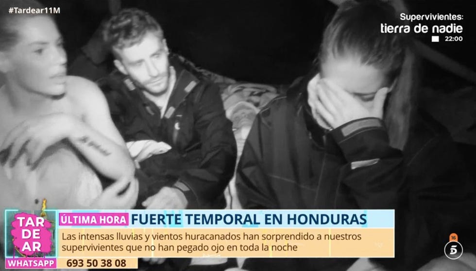 supervivientes aislados por un temporal