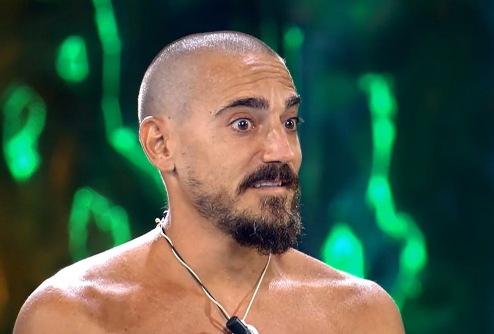 damian quintero en el plato de 'supervivientes' tras volver de honduras