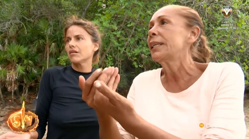 Supervivientes. Isabel Pantoja y Mónica Hoyos