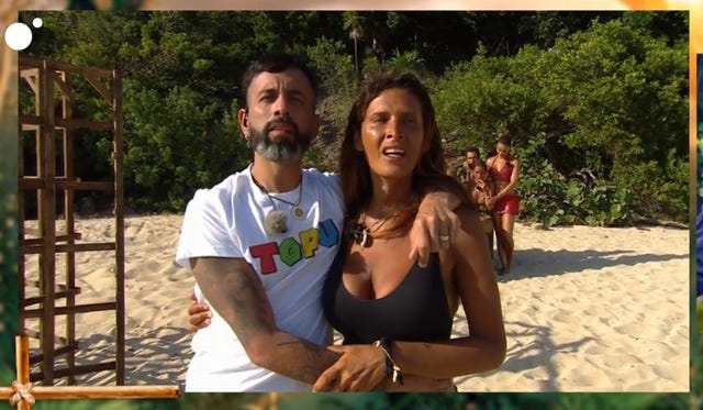 lara sajen y sergio juntos