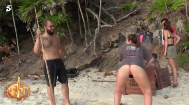 Rocío Flores hace twerking en en Supervivientes