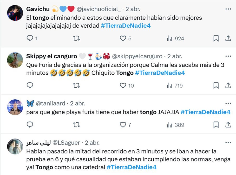 criticas a supervivientes por la descalificacion de playa calma