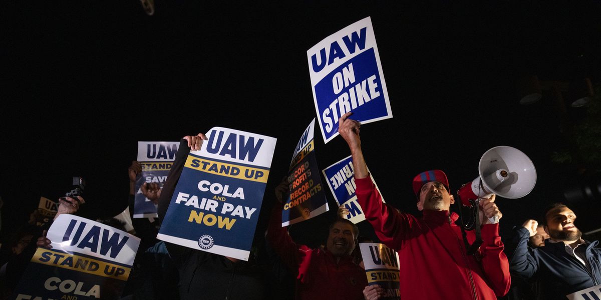 The second United Auto Worker strike hits GM And Stellantis parts warehouses