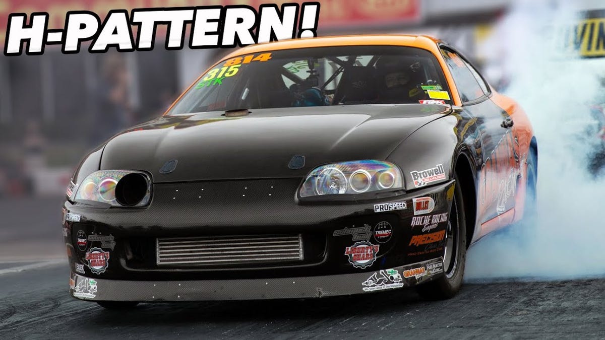 1,033-Horspower Toyota Supra Drift Car Was Built To Slay Tires