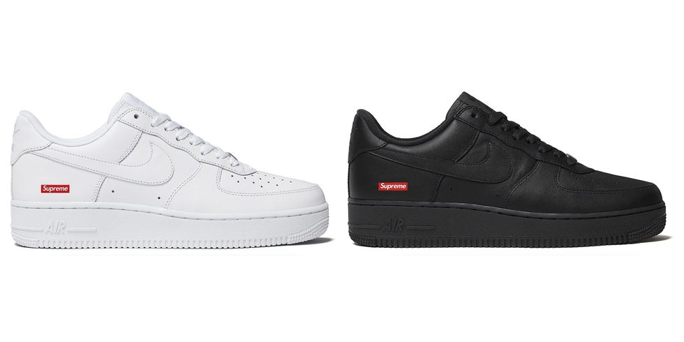 SUPREME NIKE AIR FORCE 1 LOW BLACK REVIEW AND ON FEET!!! WATCH BEFORE YOU  BUY!!! 