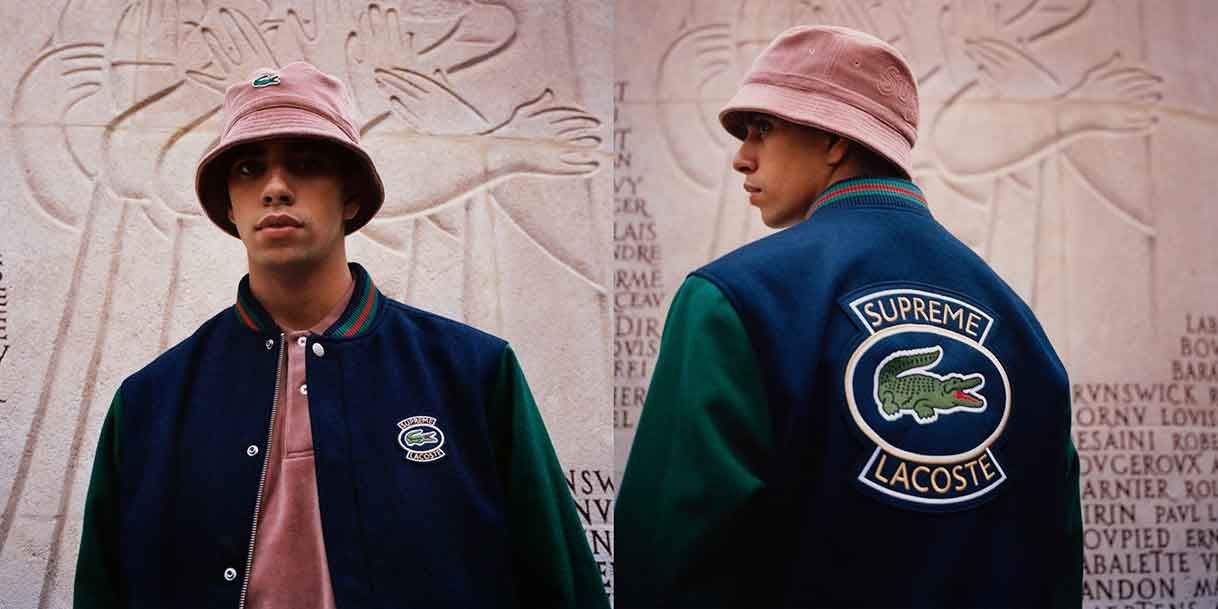 The Latest Supreme x Lacoste Collab Will Make Your \'90s Style Dreams Come  True