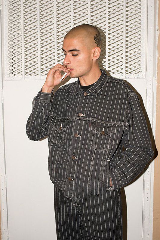 Supreme x Levi Release The Pinstripe Denim Jacket You Never Knew You Needed