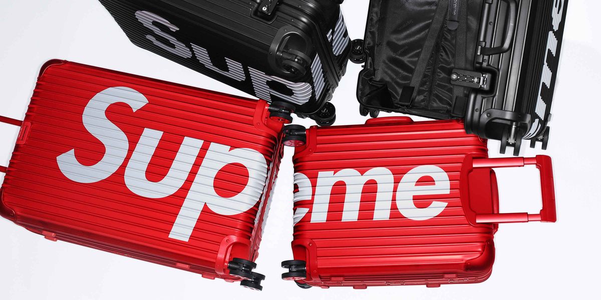 Supreme Rimowa Luggage tag just in case you couldn't find your bag