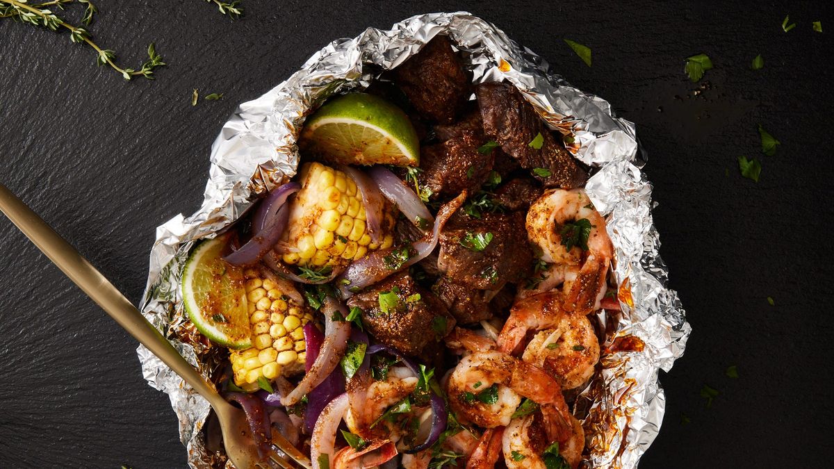 preview for These Foil Packs Prove That Everything Tastes Better Cooked On The Grill