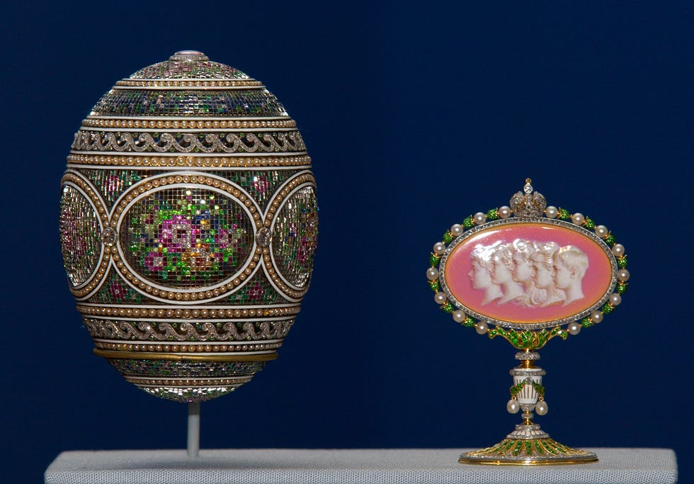 faberge mosaic egg