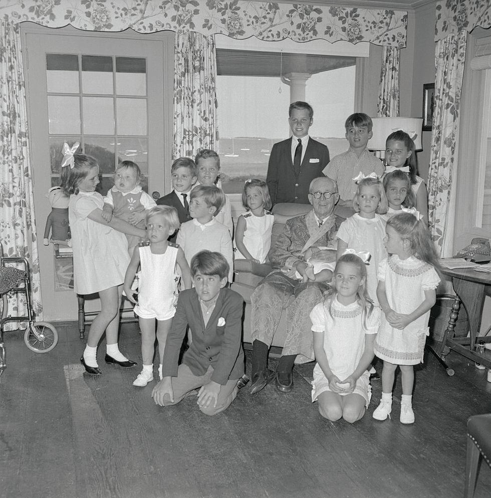 Joseph Kennedy Sr. With Grandchildren