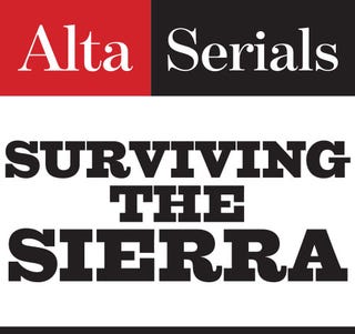alta serial logo, surviving the sierra