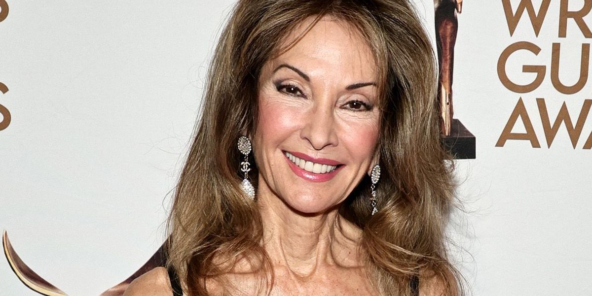At 76, Susan Lucci Shut Down the Red Carpet in a Corset Dress With Sheer Skirt