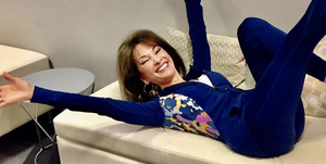 susan lucci legs arms abs workout instagram video