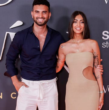 Suso Alvarez y Marieta en el estreno de Bajo un volcan suso alvarez y marieta en el estreno de bajo un volcan