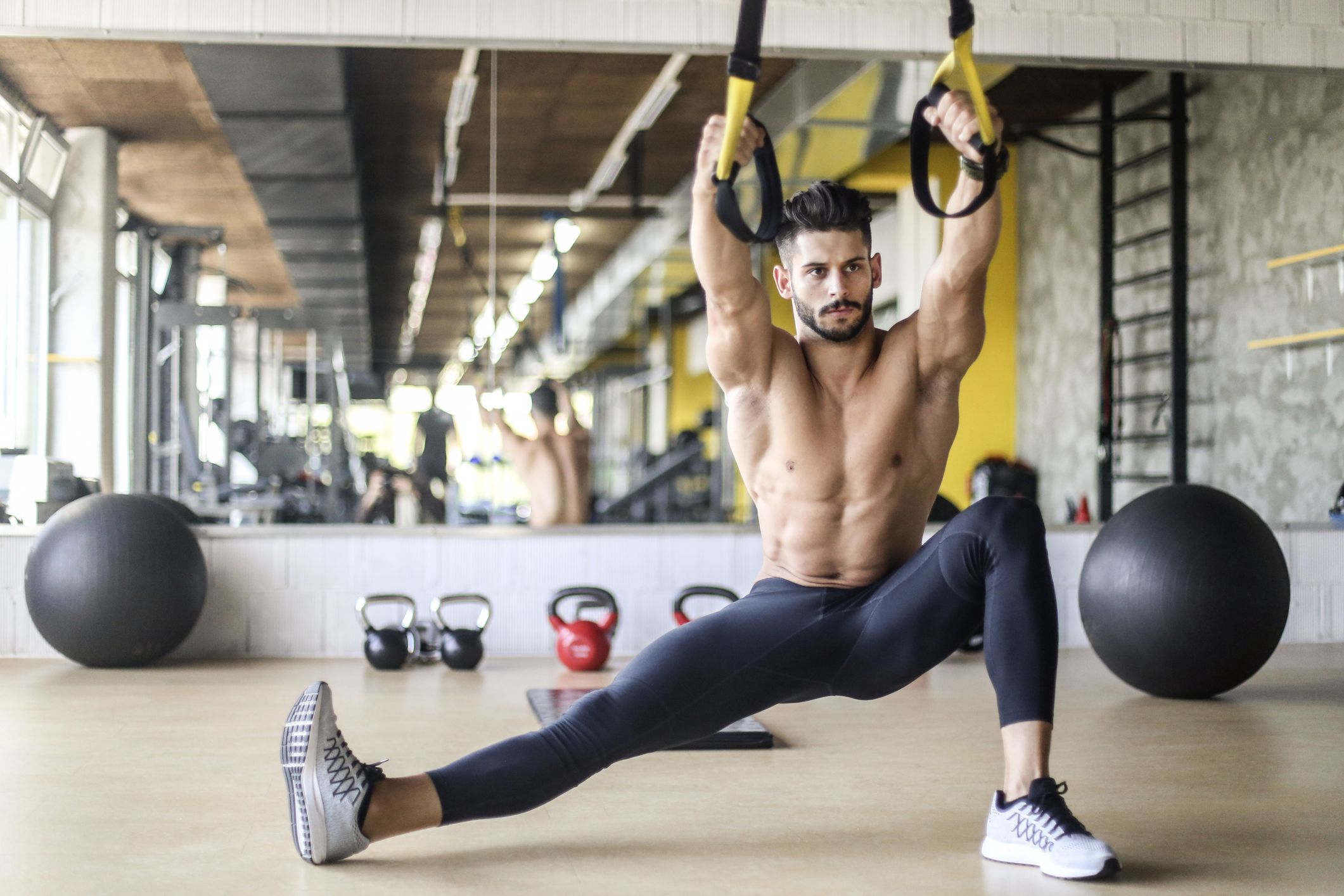 Suspension Trainer Straps Workout - Sports & Fitness > Home Fitness