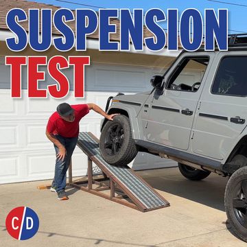 suspension test mercedes gclass
