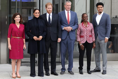 The Duke and Duchess of Sussex's New York tour in pictures