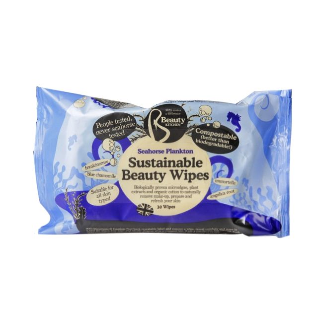 Biodegradable beauty wipes