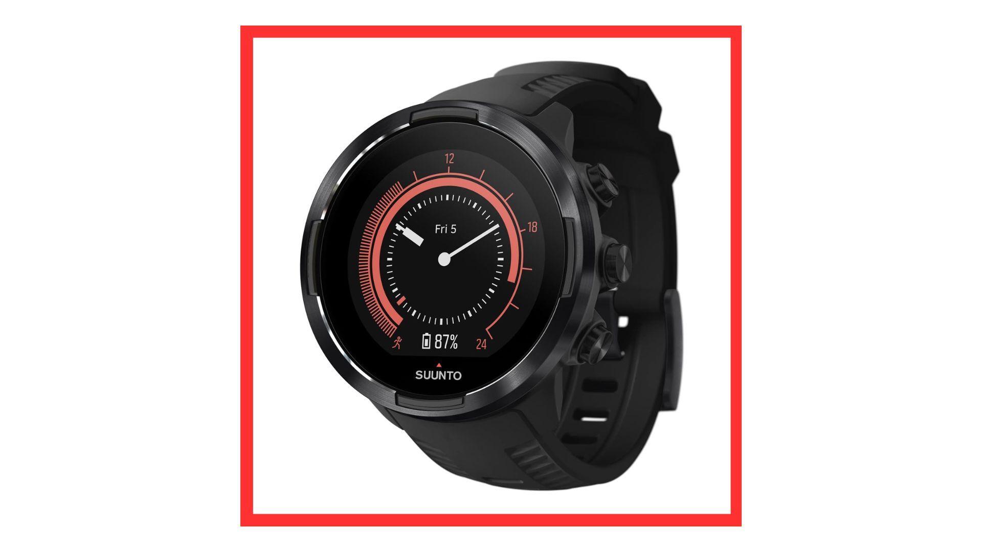 Suunto 9 Baro Graphite - Reloj GPS deportivo con batería de larga duración