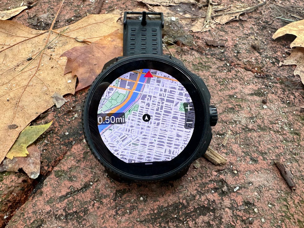 suunto race gps map