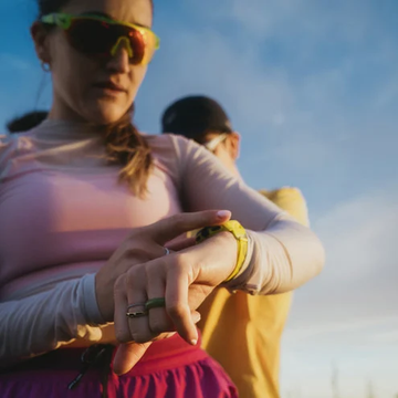individuals engaged outdoors showcasing fitness or activity
