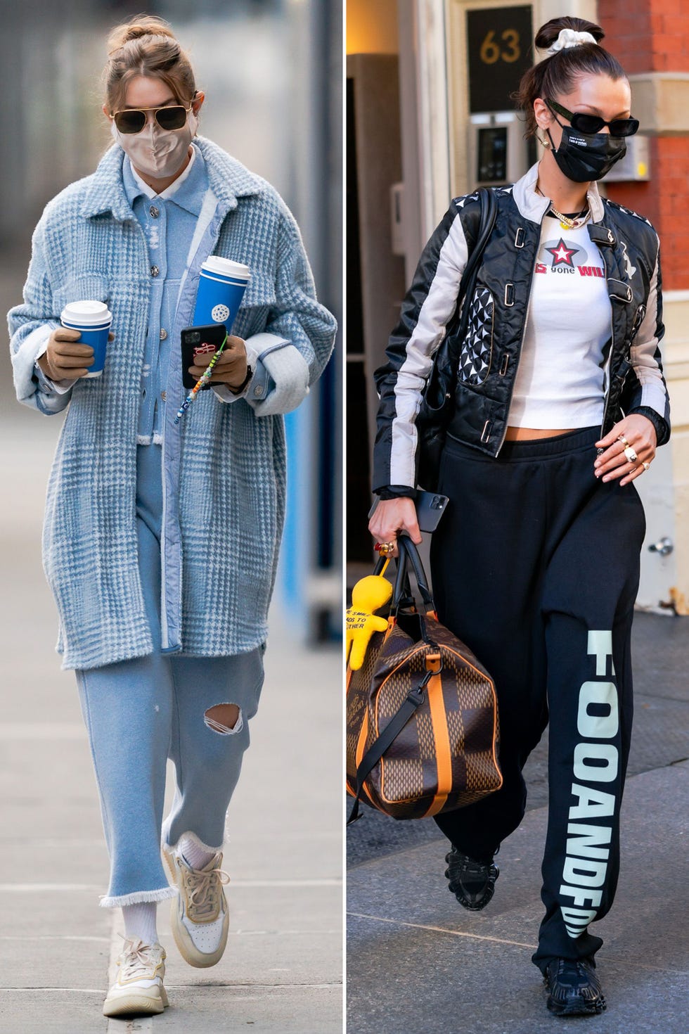 ジジ・ハディッド,ベラ・ハディッド,gigi hadid,bella hadid,モデル,私服,トレンド,ブランド,model,outfit,trends,street style