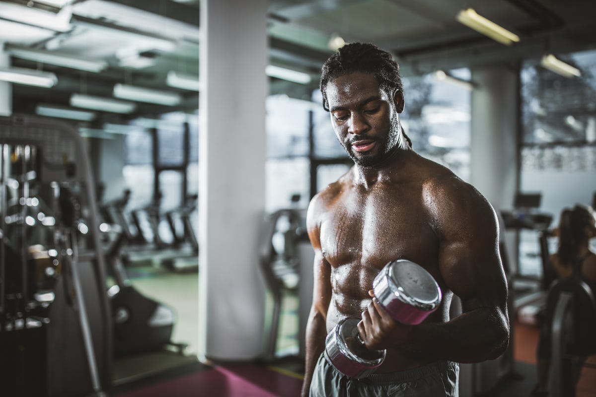 Pack Muscle On Your Upper Body With This 300-rep Dumbbell Workout