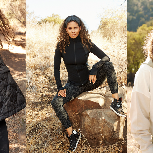 Halle Berry x Sweaty Betty: Enya All Day High-Waisted Emboss