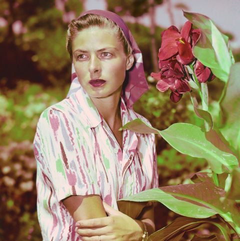 ingrid bergman on holiday