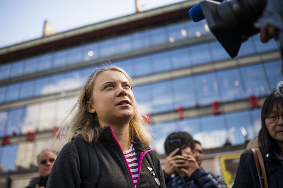 sweden politics vote climate demo