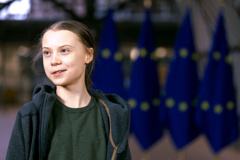 swedish environmental activist on climate change greta thunberg