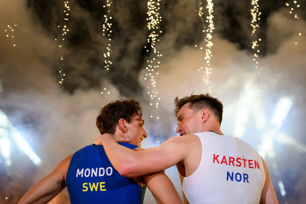 athletics diamond sui swe nor duplantis warholm men 100m