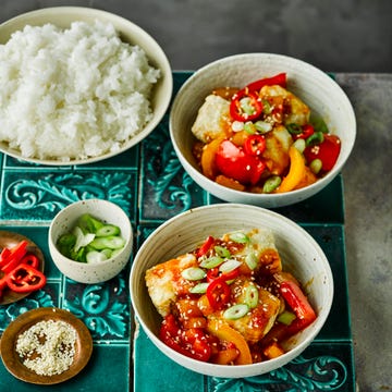 sweet and sour crispy tofu