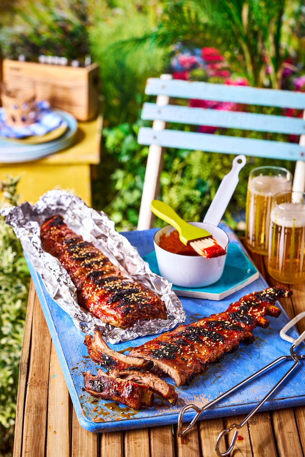 miso glazed ribs