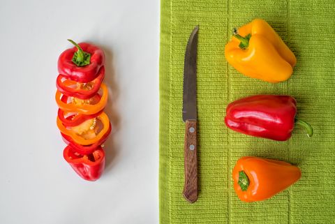 snack tips ideas bell peppers