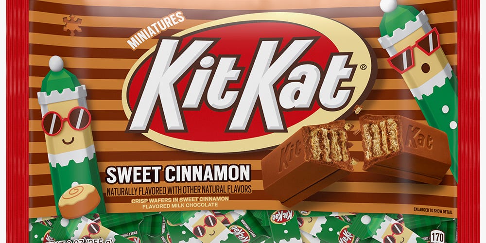 Hershey Launches Sweet Cinnamon Kit Kats This November