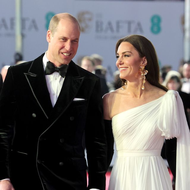 Sweet PDA moment between Catherine and Prince William at BAFTAs