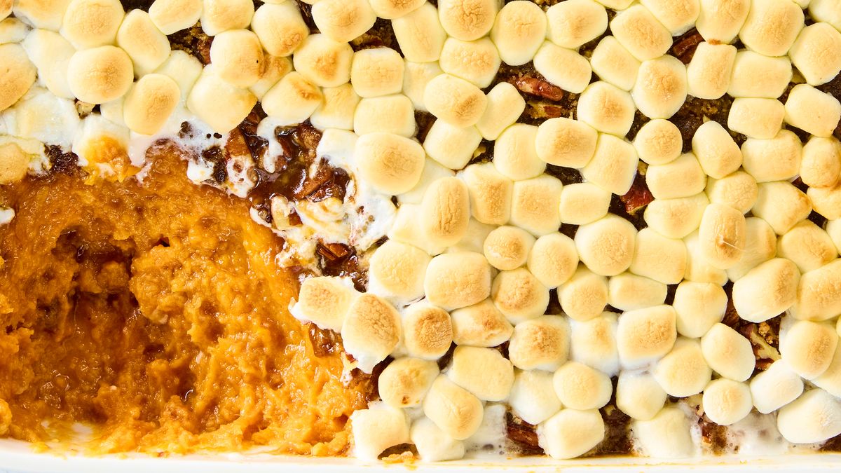 Best Sweet Potato Casserole With Marshmallows Recipe - How To Make ...