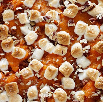 sweet potato casserole with marshmallows