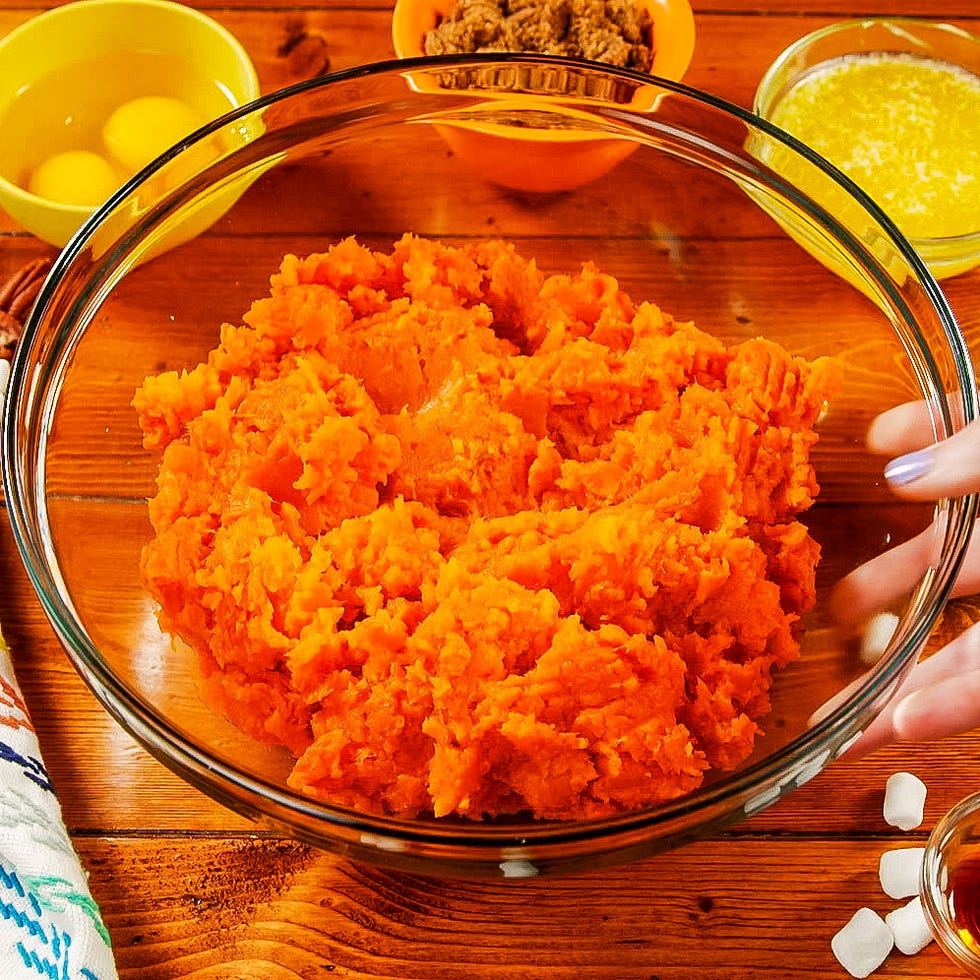 sweet potato casserole with marshmallows