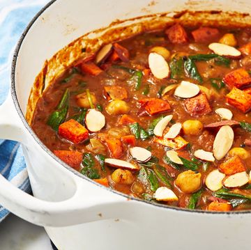 sweet potato and chickpea curry