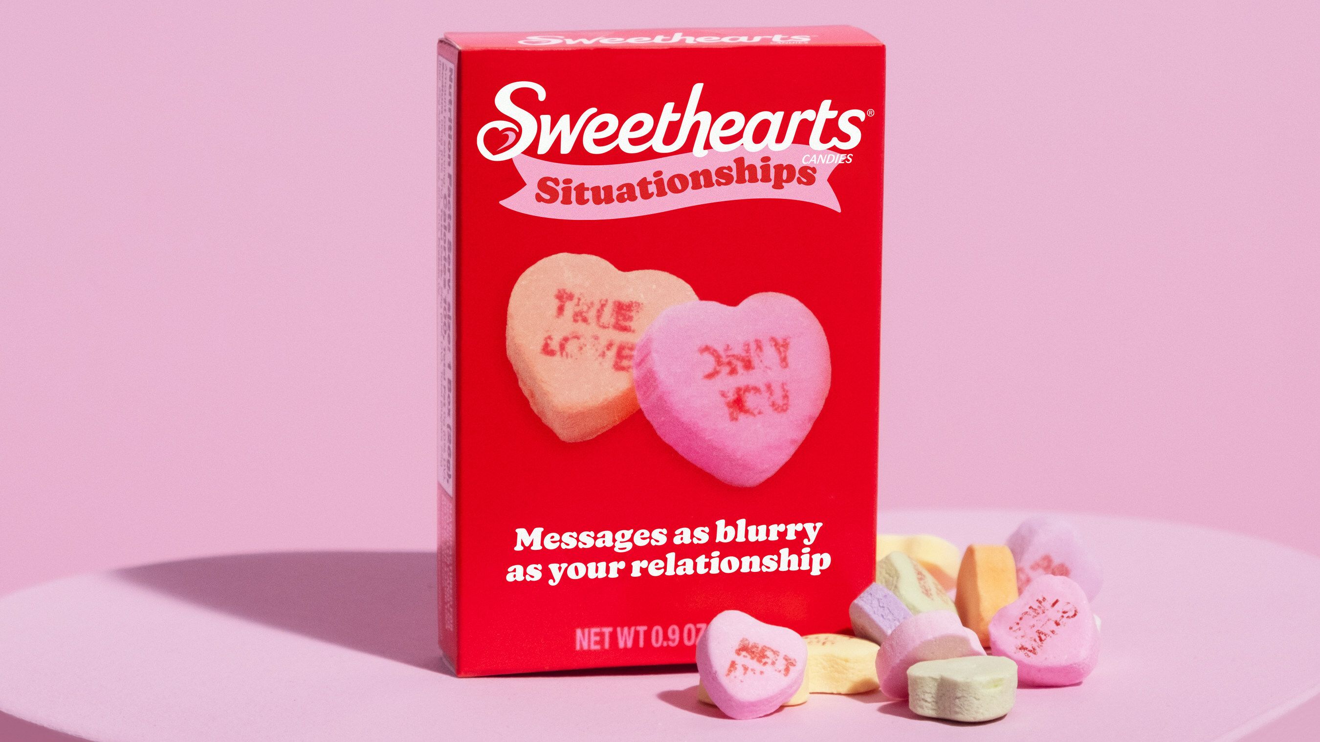 These Situationship Candy Hearts Are Perfect For 'Confused Singles