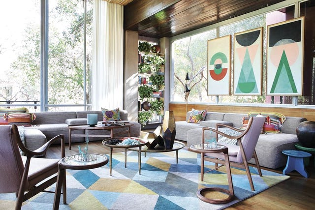 contemporary living room