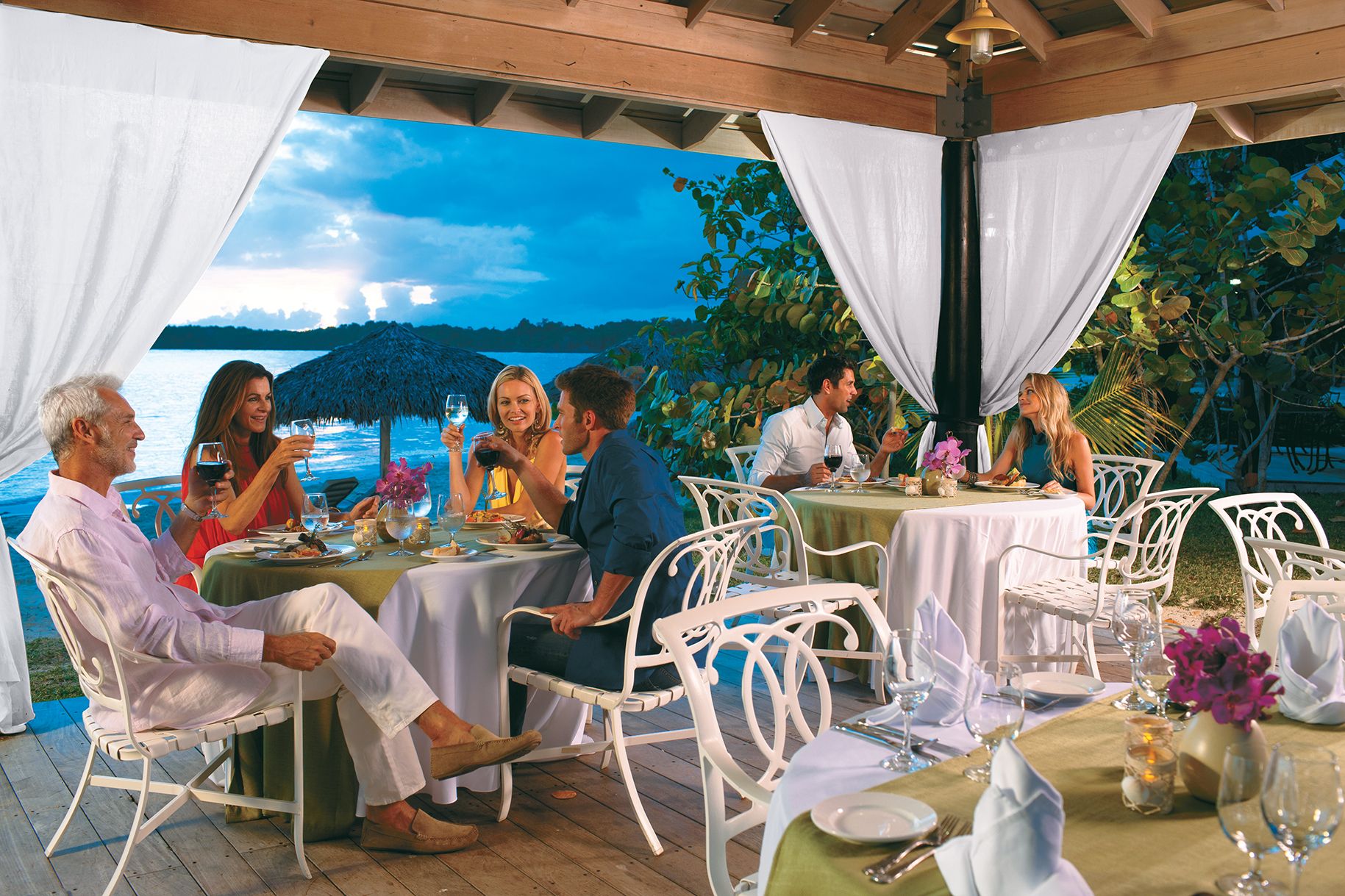 Overwater Bungalows in Jamaica at Sandals All-Inclusive Resorts