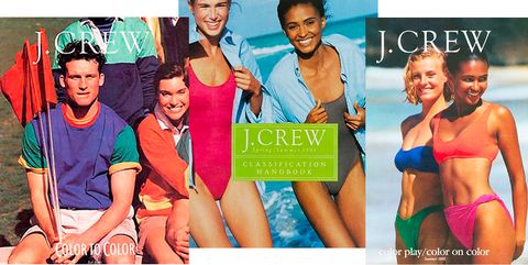 jcrew catalogs from fall 1989, ﻿springsummer 1991 and, summer 1989