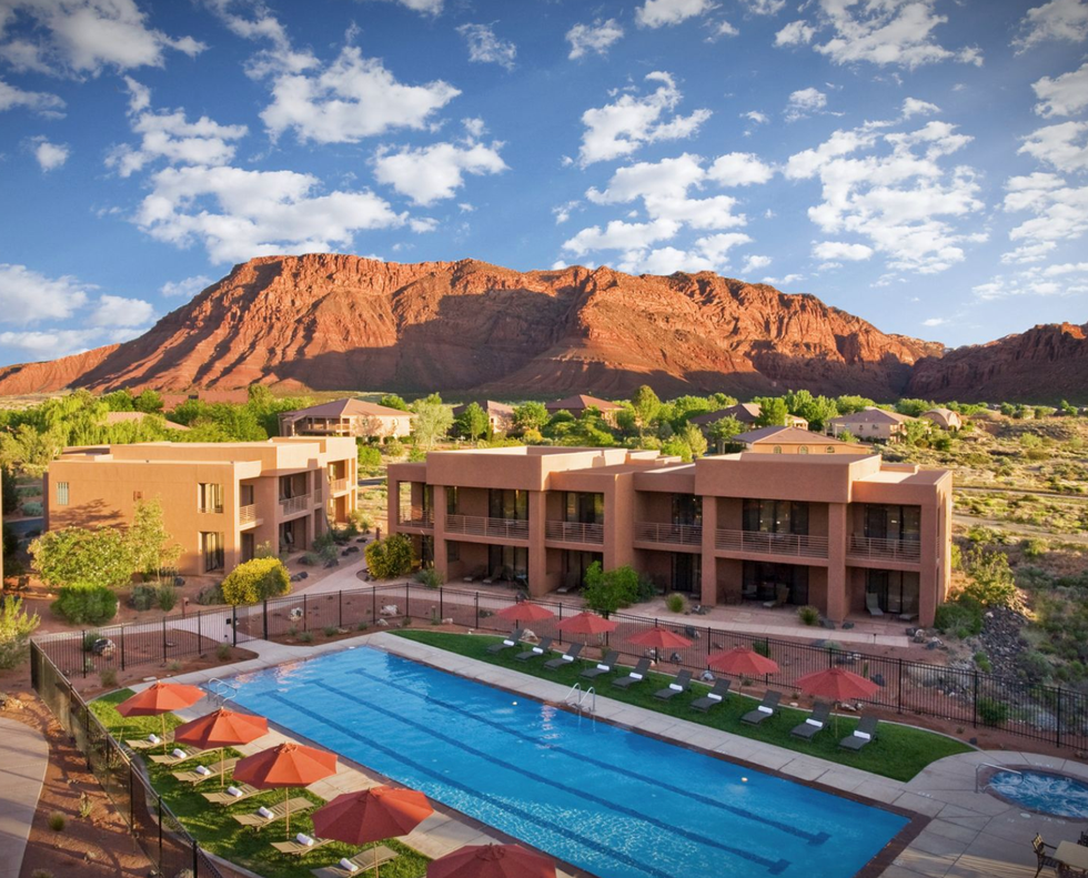 swimming pool designs rocky mountains